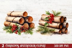 Cozy Christmas Home Clipart Sublimation Product Image 2
