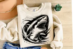 Shark Svg Design | Svg Cut Files | Shirt Svg Product Image 2