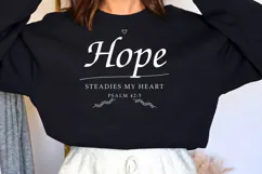 Hope Still Rises Christian Faith PNG, Psalm 42:5 Hope Bible Product Image 1
