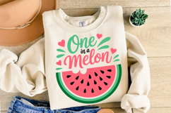 One in a melon svg | Summer Svg | Shirt Svg Product Image 2