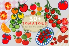 Tomato Clipart Product Image 1