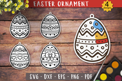 Cute Easter Animal Ornament Bundle SVG Painting Toy Product Image 2