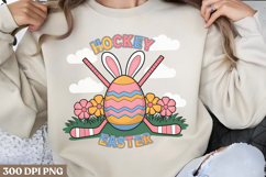 Hockey easter PNG, Easter Design Sublimation PNG Product Image 1