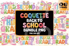 Colorful Coquette Grade PNG Bundle Product Image 1