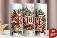 Emmanuel Christmas Tumbler Wrap, Christian Christmas 20oz Tu Product Image 2