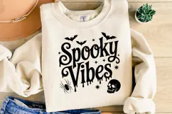 Spooky Vibes Svg | Halloween Svg | Shirt Svg Product Image 2