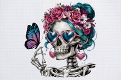 Funny Skeleton Messy CLIPART PNG Product Image 2