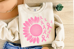 Sunflower &amp; Bow svg | Svg Files for Cricut | Shirt Svg Product Image 2