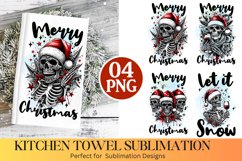 Christmas Kitchen Towel - Christmas Towel Design Product Image 1