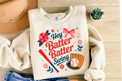 Hey batter Swing Svg | Svg Files for Cricut | Shirt Svg Product Image 2