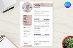 25 Feminine Resume CV - Canva Product Image 1