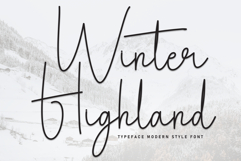 Winter Highland Product Image 1