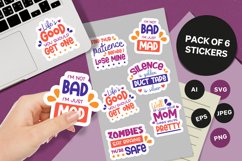 Sassy and Sarcastic Quotes for Sticker Set Product Image 1