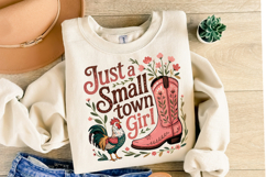 Just a small town Girl Svg Design | Shirt Svg Product Image 2