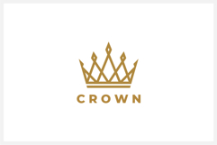 Crown Logo Design Vector Illustration Product Image 2
