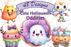 Cute Halloween Candy PNG Clipart Product Image 1