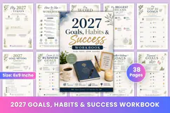 2027 Goals, Habits & Success Workbook Product Image 1