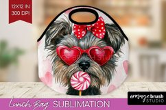 Cairn Terrier Valentine Lunch Bag Valentines Day Lunch Bug Product Image 1