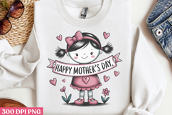Floral Mama Mom Sublimation PNG Product Image 2