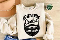 My dad is cooler than yours svg | Svg Cut File | Shirt Svg Product Image 2