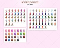Muslim Clip Art, Hijabs Clipart, Headscarves PNG Product Image 2