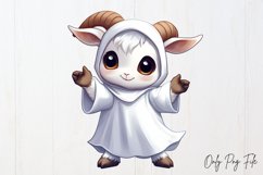 Animal Ghost Sublimation, Animal Ghost Clipart, Ghost PNG Product Image 1