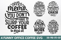 Funny Office coffee SVG Product Image 1