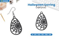 Halloween Earring Lasercut Product Image 1