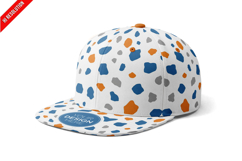 Snapback Cap 45-degree Angle View Product Image 1
