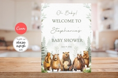 Baby Shower Welcome Sign Template 148 Product Image 1