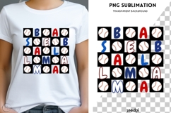 Baseball png design for T-shirts Product Image 1
