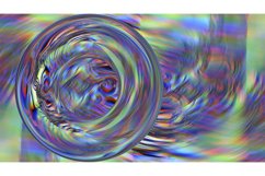 Abstract iridescent Iridescent texture background. Product Image 1