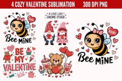 Cozy Valentine Sublimation Bundle PNG Product Image 2