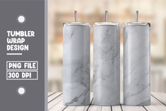 White marble tumbler wrap design Product Image 1