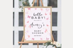 Baby Shower Welcome Template 77 Product Image 1