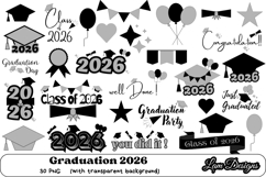 2026 graduation png/ clipart Product Image 1