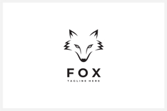 Fox Head Logo Design Vector Illustration Product Image 1
