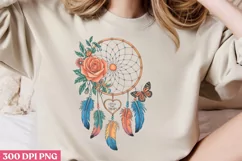 catch the Dream PNG, Dog Mom Sublimation PNG Product Image 2