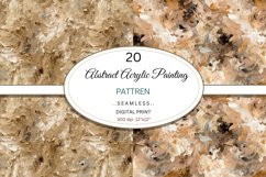 Abstract Seamless Digital Paper | Acrylic Neutral Paper Product Image 2