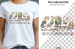 Camping geese png design for T-shirts Product Image 1