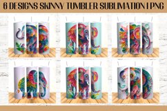 BUNDLE I 54 Paper Quilling Tumbler Sublimation Designs Product Image 4