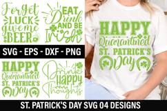 St. Patrick's Day SVG Design - Forget luck give me beer Product Image 1