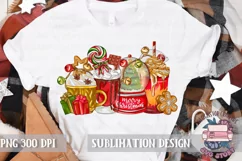 Christmas Coffee PNG Sublimation design PNG Latte Product Image 2
