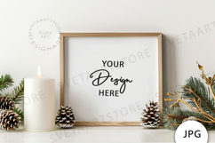 Christmas Aesthetic Mockup JPG Product Image 1