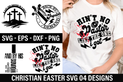Christian Easter SVG Design - And by his wounds we are heal Product Image 1