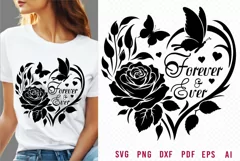Heart SVG, Wedding Sign SVG, Love SVG Product Image 1