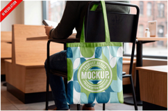 Canvas Tote Bag Hanging Product Image 1