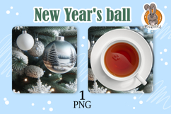 Christmas tree ball, stand for hot food Product Image 1