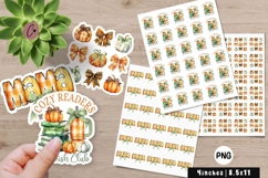 Fall Coquette Stickers PNG Product Image 1