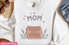 Floral Mama Mom Sublimation PNG Product Image 2